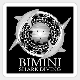 Caribbean Reef Sharks Bimini Bahama Islands Sticker